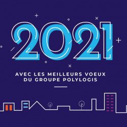 Carte voeux 2021 Scalis Groupe Polylogis